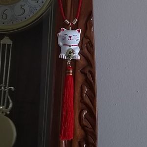 Japanese Lucky Cat Necklace